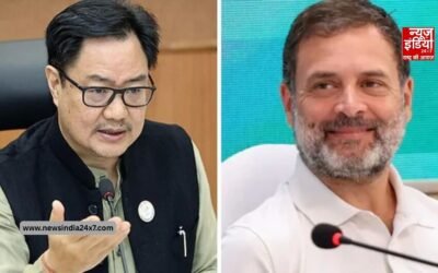 किरेन रिजिजू ने मस्क की टिप्पणी का हवाला देकर राहुल गांधी को घेरा, कहा- भारत को बदनाम करना बंद करें