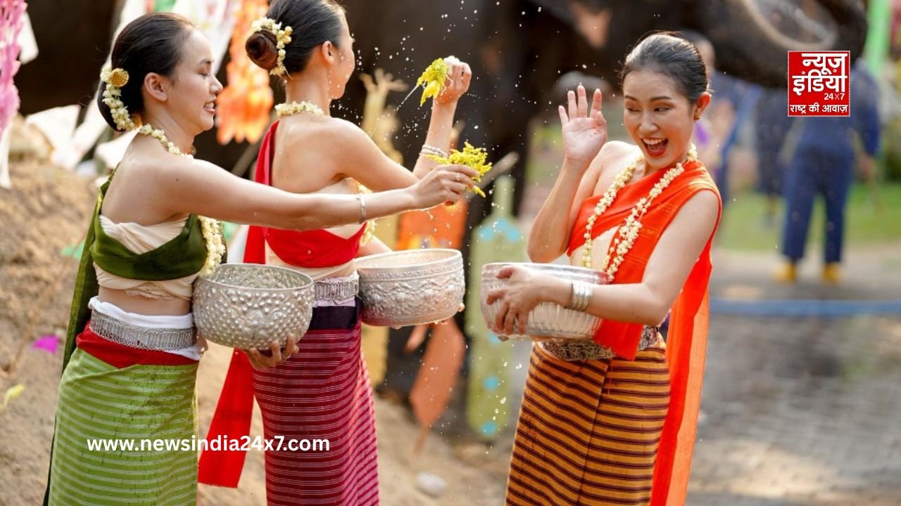 Thailand Songkran festival