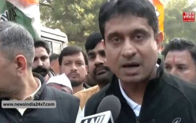 IYC चीफ उदय भानू को दिल्ली के पटियाला हाउस कोर्ट से मिली जमानत, AI समिट में किया था शर्टलेस प्रोटेस्ट