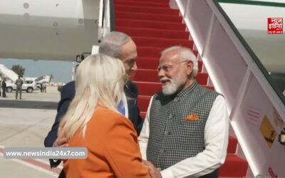 9 साल बाद इजराइल पहुंचे पीएम मोदी, बेंजामिन नेतन्याहू ने गले लगाकर किया रिसीव, जानें इस दौरे की खास बातें