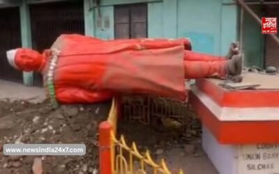 असम में तोड़ी गई जवाहर लाल नेहरू की प्रतिमा, कांग्रेस ने बीजेपी पर उठाए सवाल