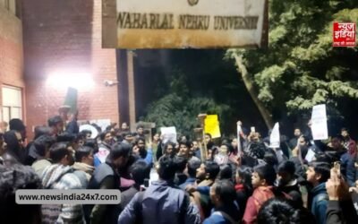 जेएनयू में देर रात मचा फिर बवाल, ABVP और वामपंथी छात्र संगठनों के बीच हुई झड़प