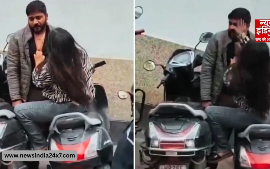 Viral Video: ‘बुला ले पुलिस…’ बीच सड़क पर खुलेआम थप्पड़ और खामोश युवक, वायरल वीडियो ने छेड़ा जेंडर बहस का तूफान