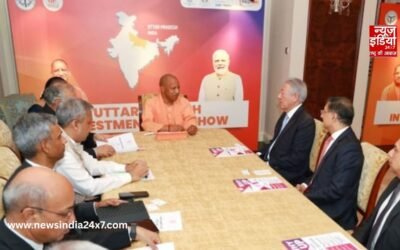 सिंगापुर पहुंचते ही एक्शन मोड में दिखे CM योगी, टेमासेक के चेयरमैन से की मुलाकात; यूपी में निवेश को लेकर की चर्चा