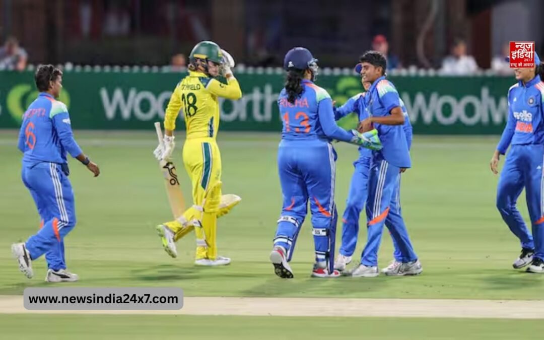  India Women tour of Australia: पहले वनडे मैच में ऑस्ट्रेलिया महिला टीम ने भारत को हराया, 1-0 से सीरीज में आगे
