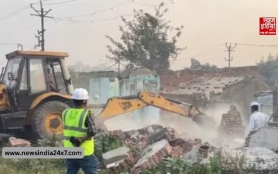 2500 से ज्यादा पुलिसकर्मियों की मौजूदगी में राजकोट में चला सबसे बड़ा अतिक्रमण अभियान, 1300 से अधिक घर ध्वस्त
