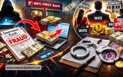 590 करोड़ का IDFC बैंक घोटाला! एक्स ब्रांच मैनेजर ने रची साजिश, पत्नी-साले की कंपनी तक पहुंचा सरकारी पैसा