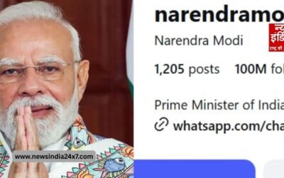 PM मोदी ने इंस्टाग्राम पर तोड़ा विश्व रिकॉर्ड, 100 मिलियन फॉलोअर्स पूरे, पूरी दुनिया के नेताओं से आगे