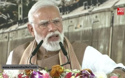 कांग्रेस पहले से नंगी, सारी मर्यादाएं तोड़ी…एआई समिट की घटना का जिक्र कर मेरठ में बरसे पीएम मोदी