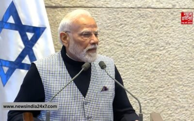 आंतकवाद के खिलाफ इजराइल के साथ मजबूती के साथ खड़ा है भारत, इजराइली संसद में बोले पीएम मोदी