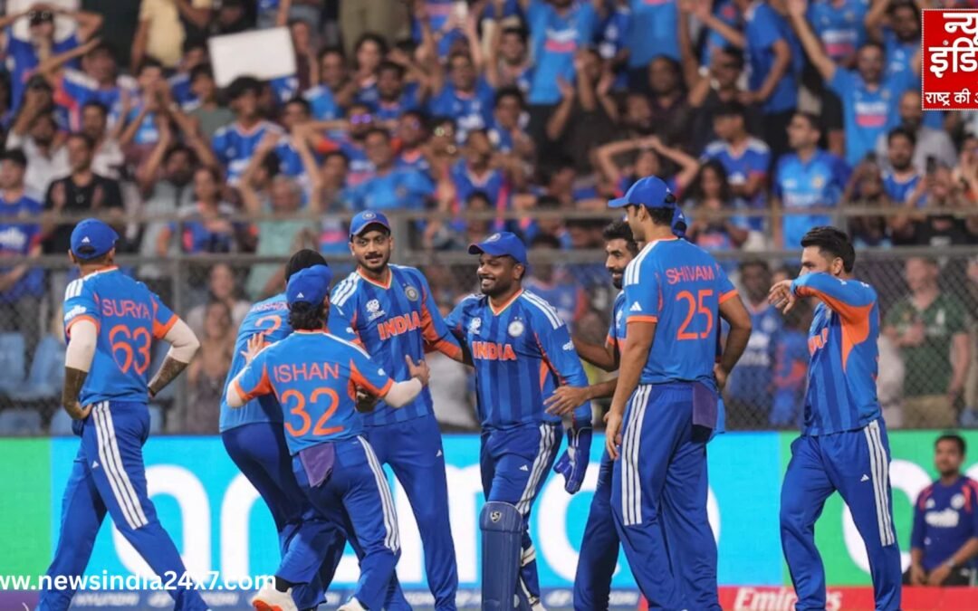 T20 World Cup Final: टी20 में तीसरी बार विश्व चैंपियन बना भारत, कीवी को 96 रनों से दी मात
