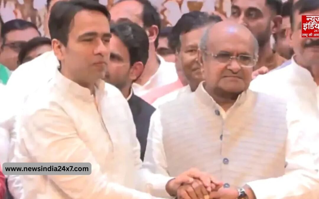 केसी त्यागी अपने बेटे संग RLD में हुए शामिल, केंद्रीय मंत्री जयंत चौधरी ने दिलाई पार्टी की सदस्यता