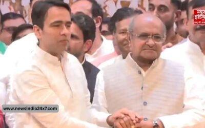 केसी त्यागी अपने बेटे संग RLD में हुए शामिल, केंद्रीय मंत्री जयंत चौधरी ने दिलाई पार्टी की सदस्यता