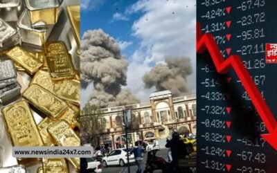 शेयर बाजार में हाहाकार! ईरान-इज़राइल युद्ध के बीच सेंसेक्स 2700 अंक लुढ़का
