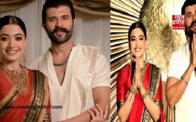 Rashmika Vijay Reception: शादी के बाद रश्मिका और विजय का हुआ ग्रैंड रिसेप्शन, साउथ सिनेमा ने लूटी महफिल