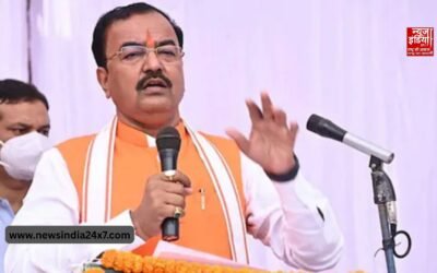 डिप्टी सीएम केशव प्रसाद मौर्या के हेलिकॉप्टर से उठा धुंआ, लखनऊ एयरपोर्ट पर कराई गई इमरजेंसी लैंडिंग