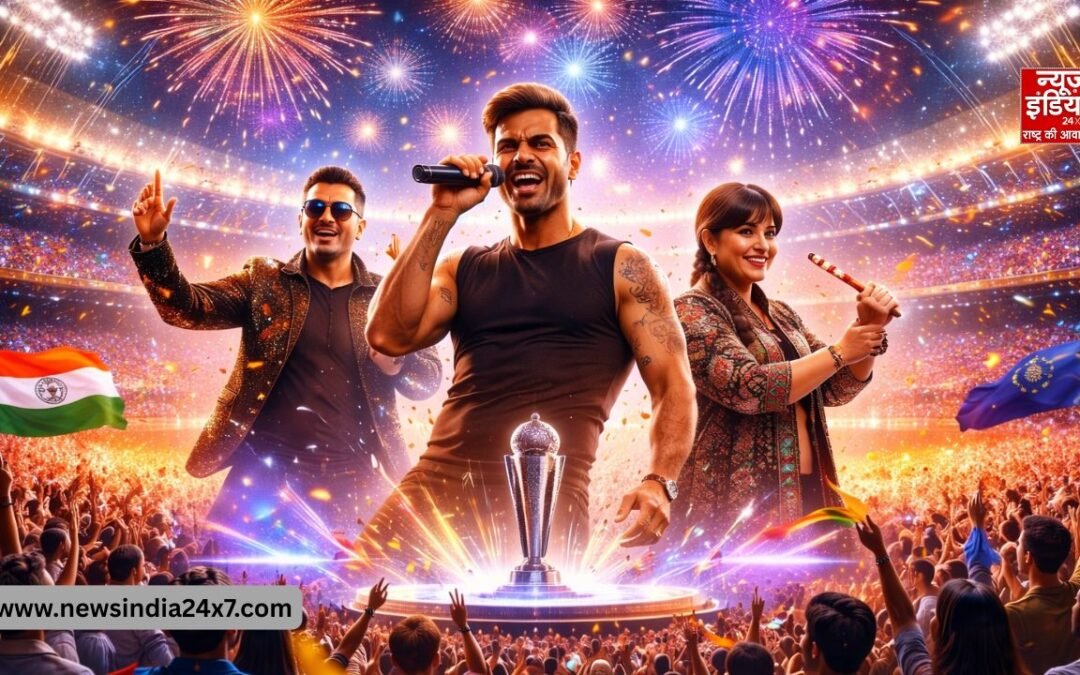 T20 World Cup 2026 Final: अहमदाबाद में म्यूजिक और क्रिकेट का संगम, क्लोजिंग सेरेमनी में ग्लोबल स्टार्स करेंगे धमाका! देखें परफॉर्मर लिस्ट