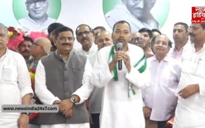 नीतीश के बेटे की राजनीति में एंट्री, जेडीयू में शामिल हुए निशांत कुमार, कार्यकर्ताओं में जबरदस्त उत्साह