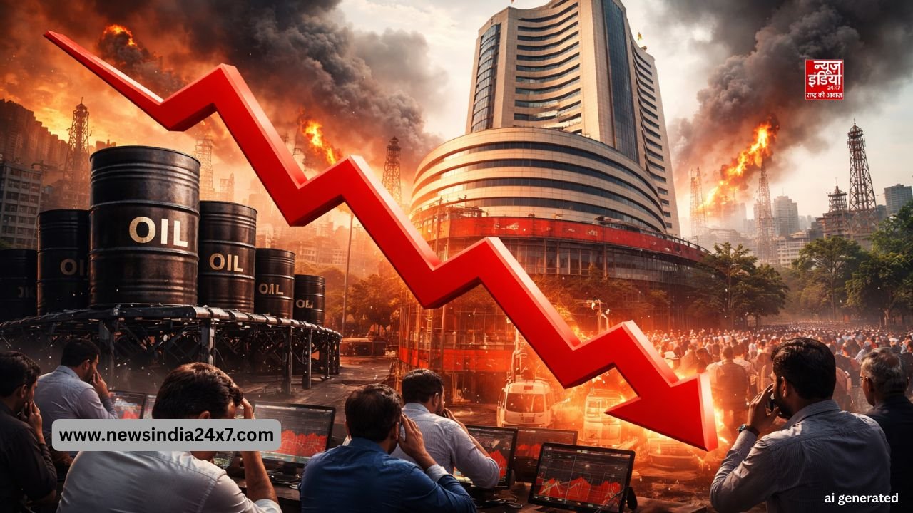 मिडिल ईस्ट तनाव से बाजार में भूचाल