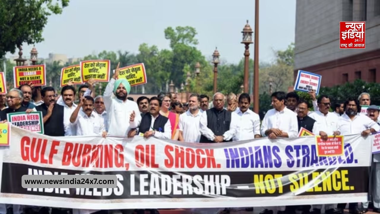 स्टॉक मार्केट धड़ाम, संसद में घमासान