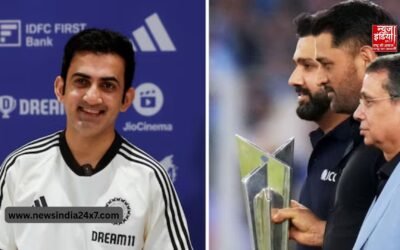 आपको देखकर बहुत अच्छा लगा…जब एमएस धोनी ने टीम इंडिया को दी विश्वकप जीत की बधाई, कोच साहब को लेकर कही ये बात