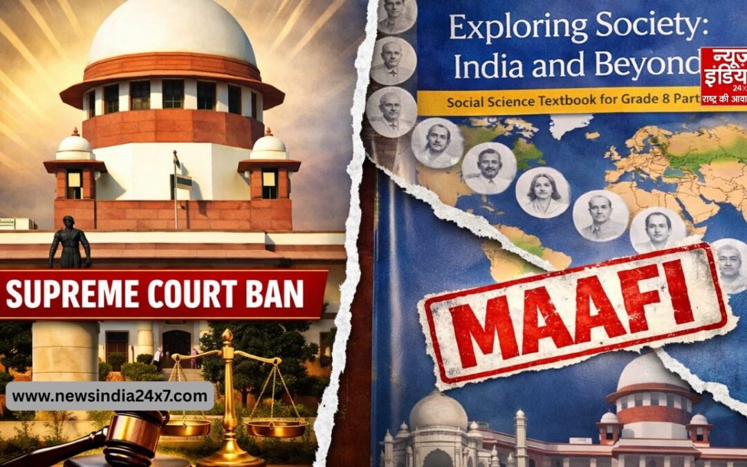 ‘न्यायपालिका में करप्शन’ चैप्टर पर NCERT ने बिना शर्त मांगी माफी, सुप्रीम कोर्ट ने किताब पर लगाया था बैन