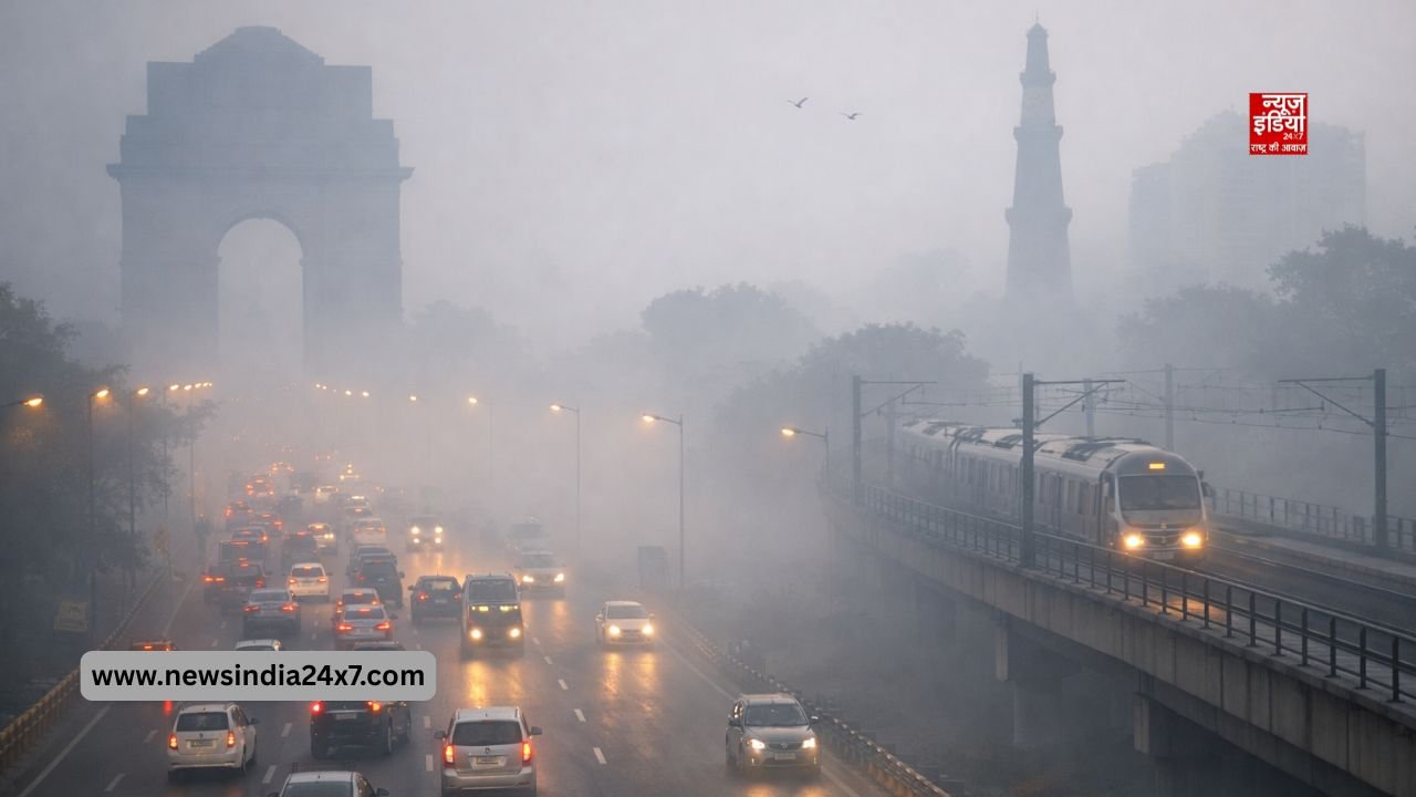 मार्च की गर्मी में अचानक कोहरे की चादर!