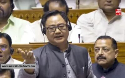 ‘कौन ऊपर कौन नीचे?’ रिजिजू ने विपक्षी सांसदों को घेरा, प्रियंका ने किया पलटवार