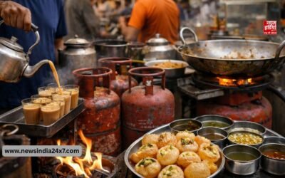 LPG की किल्लत से महंगाई का तड़का! 10 की चाय हुई 20 रुपए, गोलगप्पे कम और मटर पनीर गायब, गैस संकट का सीधा वार