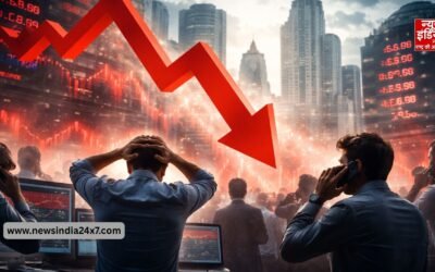 हफ्ते के आखिरी दिन बाजार धड़ाम! सेंसेक्स 600 अंक टूटा, लगातार दूसरे दिन बड़ी गिरावट