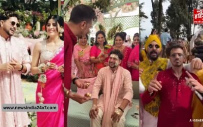 कुलदीप यादव की संगीत सेरेमनी में रैना-चहल की एंट्री, डांस से लूट ली महफिल