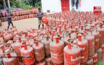 मुंबई में LPG सिलेंडरों की अवैध बिक्री का भंडाफोड़, सैकड़ों गैस सिलेंडर जब्त