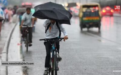 दिल्ली-NCR में बदला मौसम, कई इलाकों में बारिश; मौसम विभाग ने जारी किया ऑरेंज अलर्ट