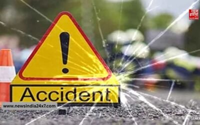 उन्नाव में लखनऊ-आगरा हाईवे पर टैंकर और बस के बीच हुई टक्कर में 15 लोग घायल, चालक-परिचालक फरार