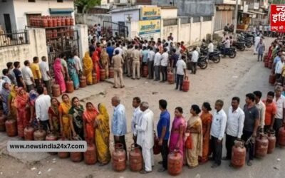 गैस का संकट गहराया! कहीं सत्तू से चल रहा गुजारा, कहीं होटल बंद…मुंबई से नोएडा तक लंबी कतारें