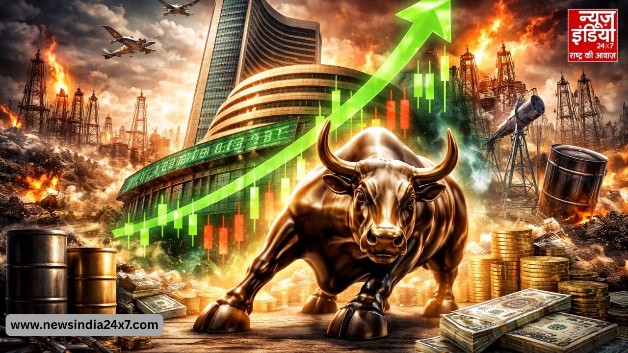 सेंसेक्स-निफ्टी में उछाल