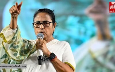 ईद के मंच से सियासी वार, वोटर लिस्ट विवाद पर गरजीं ममता, भाजपा पर गंभीर आरोप