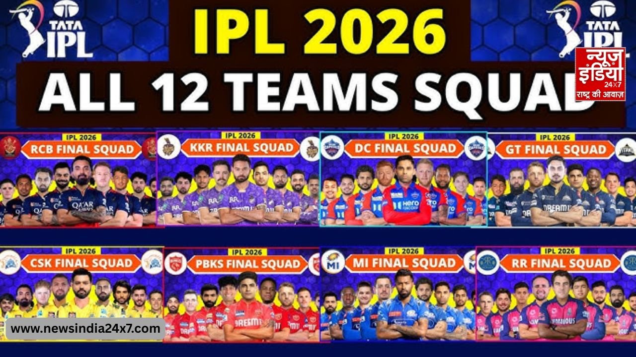 BCCI ने जारी किया शेड्यूल