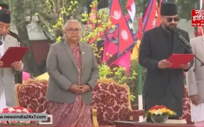 Nepal PM Balen Shah Oath Ceremony: 35 साल के बालेन शाह बने नेपाल के सबसे युवा प्रधानमंत्री, रामनवमी पर ली शपथ