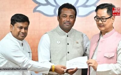 TMC छोड़ लिएंडर पेस बीजेपी में हुए शामिल, 5 साल पहले ली थी TMC की सदस्यता