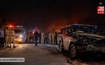 गुरुग्राम में तेज रफ्तार थार कार का कहर, 2 बच्चों समेत 3 की मौके पर मौत; CCTV वीडियो आया सामने