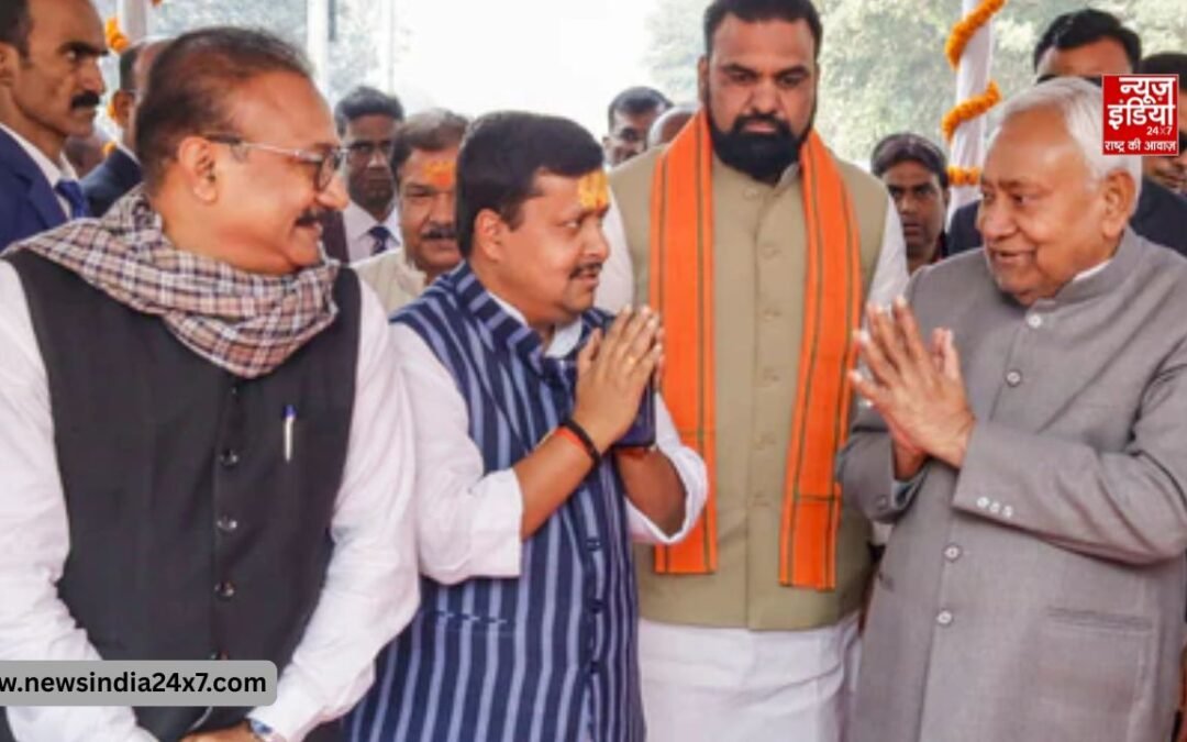 नीतीश कुमार और नितिन नवीन ने इस्तीफा दिया; अब दोनों होंगे राज्यसभा सदस्य