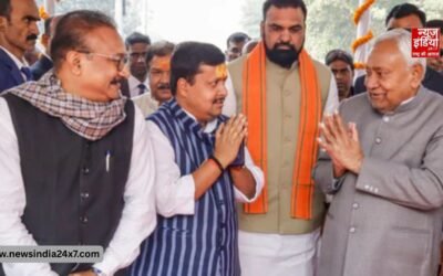 नीतीश कुमार और नितिन नवीन ने इस्तीफा दिया; अब दोनों होंगे राज्यसभा सदस्य