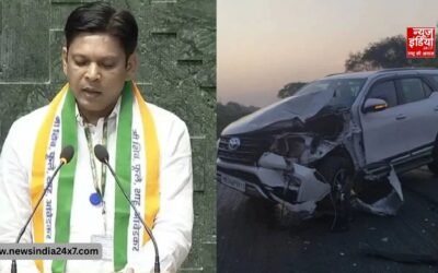 महाराष्ट्र: कांग्रेस सांसद प्रशांत पड़ोले का एक्सीडेंट, संसद की कार्यवाही में शामिल होने के लिए आ रहे थे दिल्ली