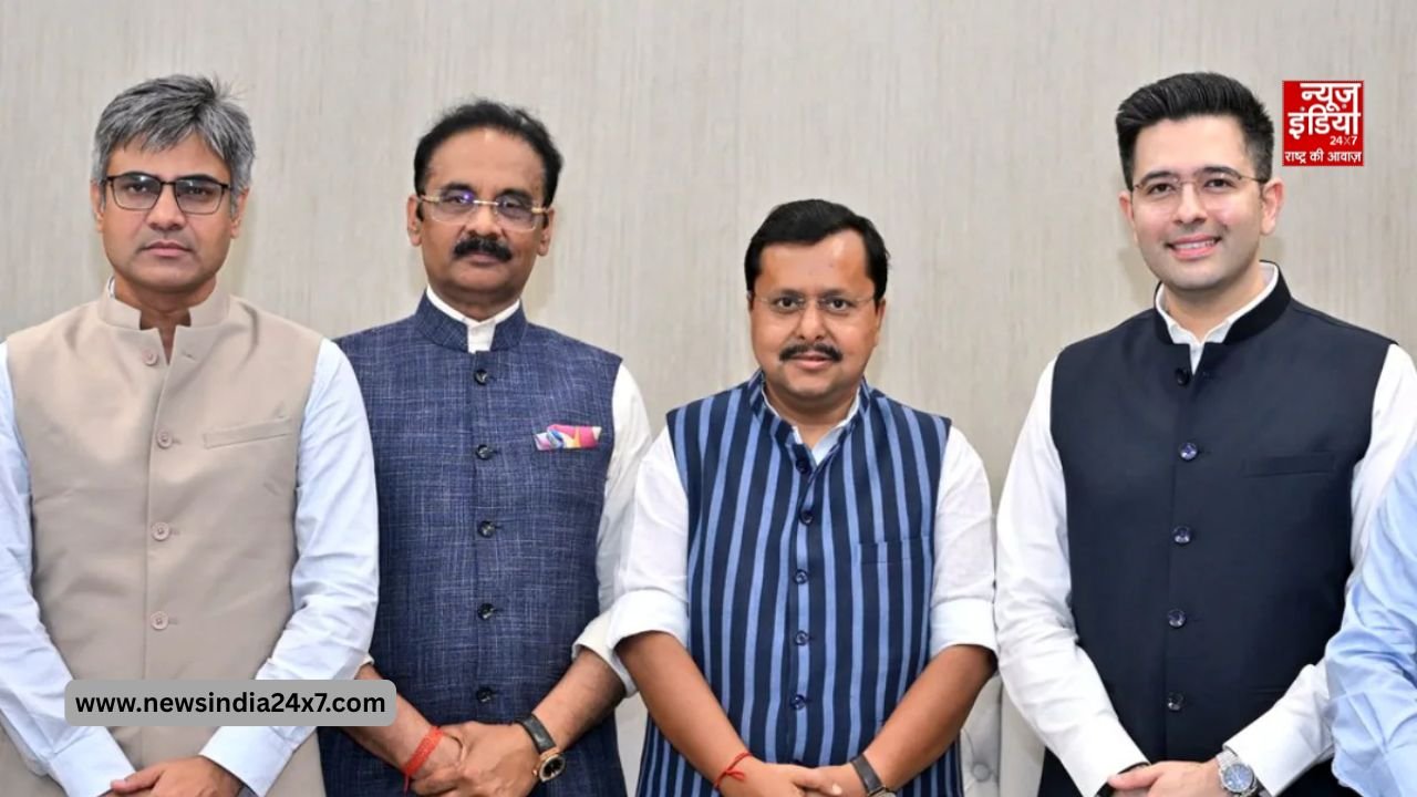 राघव चड्ढा का पॉलिटिकल स्विच