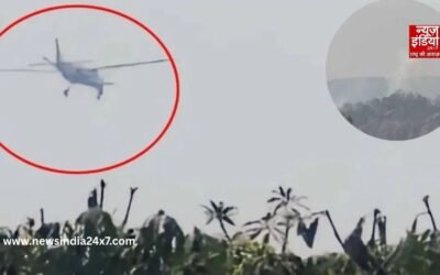 छत्तीसगढ़ के जशपुर में बड़ा विमान हादसा, जंगलों में क्रैश हुआ चार्टर्ड प्लेन; दो की मौत