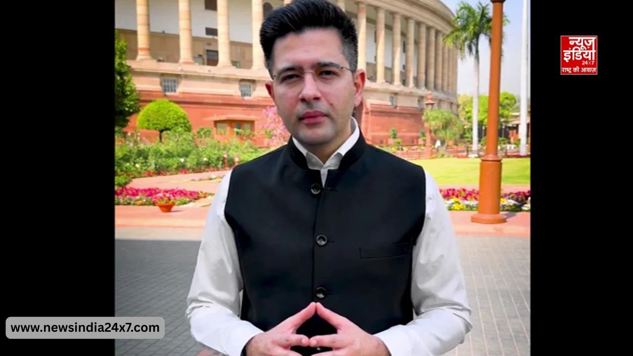 राघव चड्ढा ने तोड़ी चुप्पी