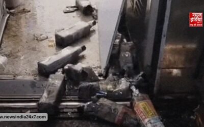 चलती ट्रेन में शराब की बारिश! सत्याग्रह एक्सप्रेस के कोच से गिरती बोतलों ने खोला तस्करी का नया राज