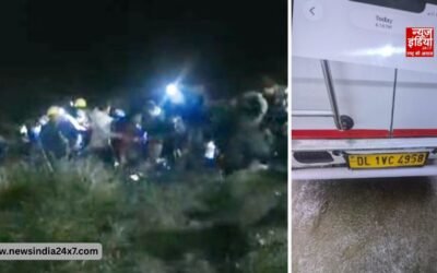 हिमाचल के कुल्लू में रात के वक्त यात्रियों से भरी बस खाई में गिरी, हादसे में 4 लोगों की मौत व 22 घायल