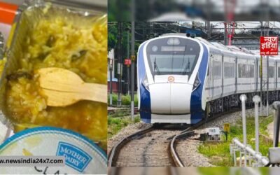 वंदे भारत ट्रेन के खाने में मिले कीड़े, IRCTC ने ₹10 लाख का लगाया जुर्माना;  कॉन्ट्रेक्ट किया खत्म